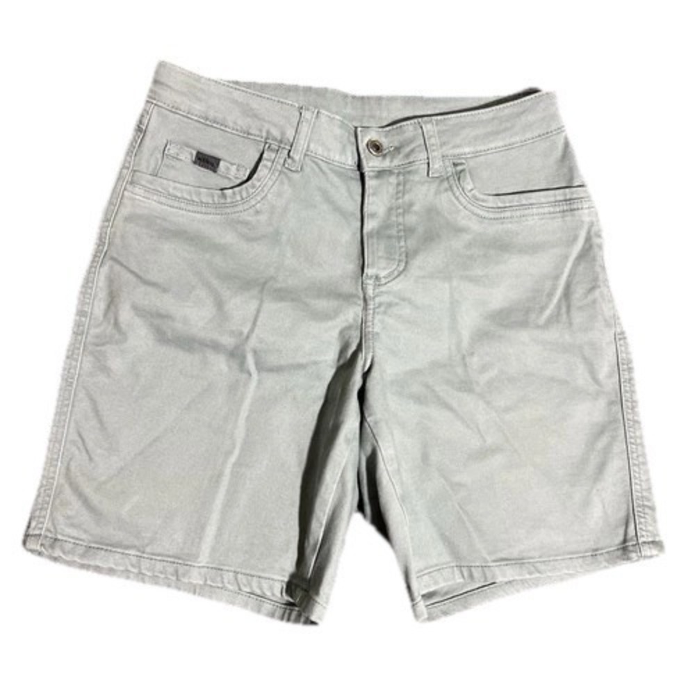 Kuhl Shorts Womens 8 Blue Active Hiking Camping Walking Stretch Canvas Trailcore